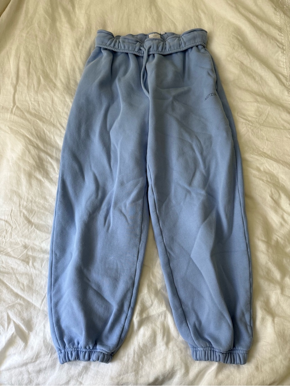 Aritzia Dayflower Blue Mega Fit Joggers